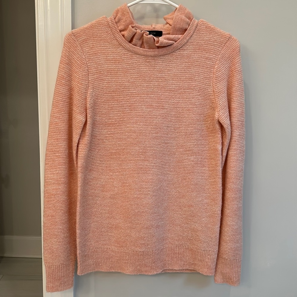J Crew pale pink sweater